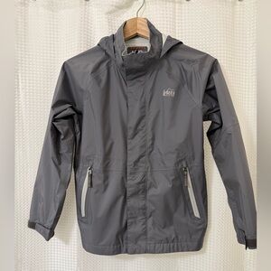 REI Kids Slate Grey Raincoat